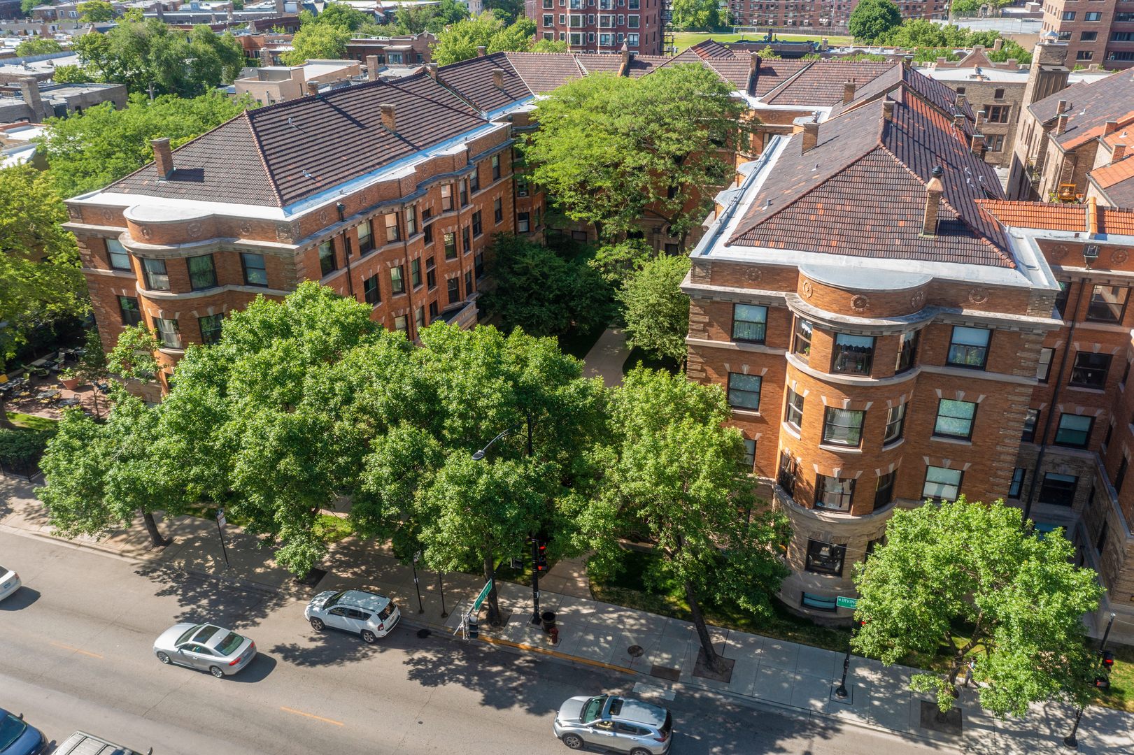 684 West Irving Park Road, Unit E5 Chicago, IL 60613 - Photo 1 of 45 an aerial view of a house