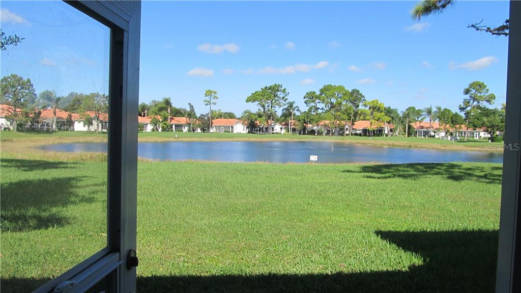 4841 Summertree Road Venice, FL 34293 - Photo 1 of 1 The view from the lanai