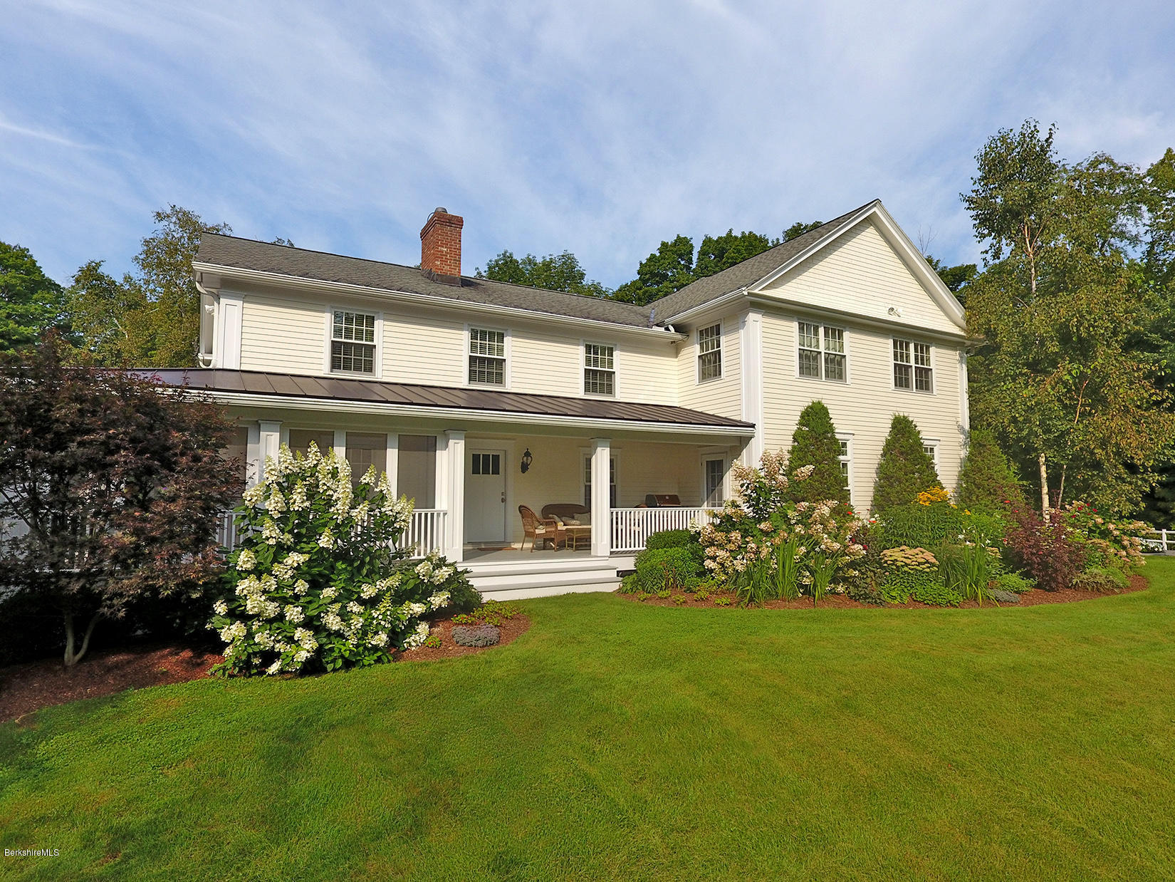 1630 Dublin Road Richmond, MA 01254 - Photo 38 of 41 FRONT OF HOUSE WITH GARDEN
