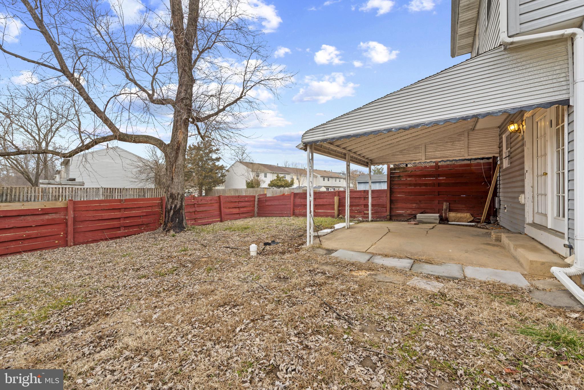 9652 Baron Place, Unit 9652 Baltimore, MD 21237 - Photo 29 of 32 Fenced In Backyard
