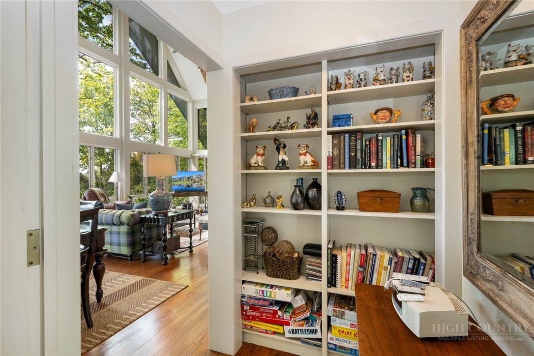 246 Mulberry Lane Boone, NC 28607 - Photo 29 of 49 a room with bookshelf and a window
