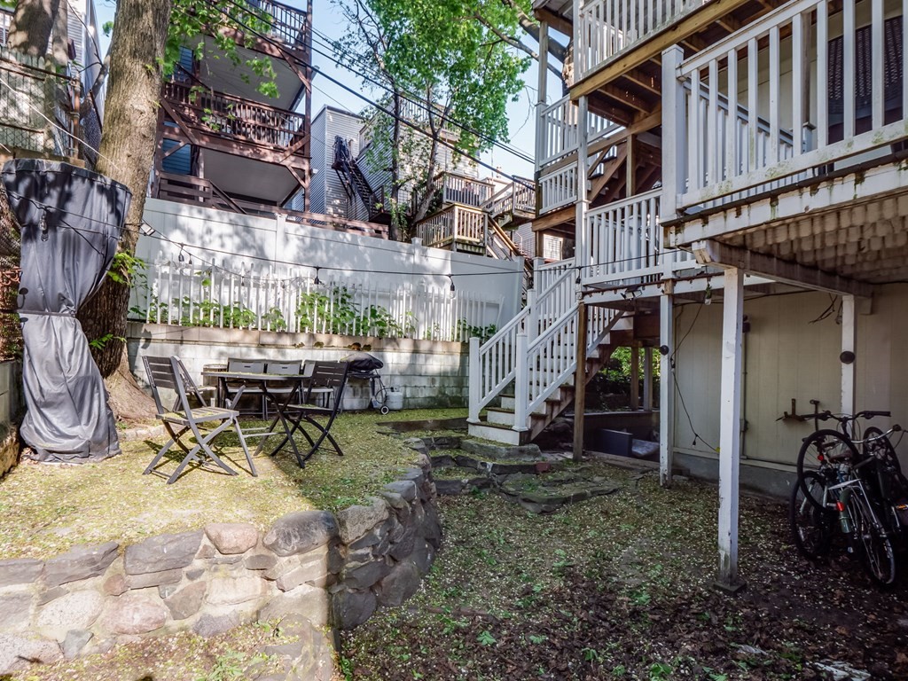 28 Mercer Street, Unit 2 Boston, MA 02127 - Photo 20 of 23 a view of a chairs and table in the patio