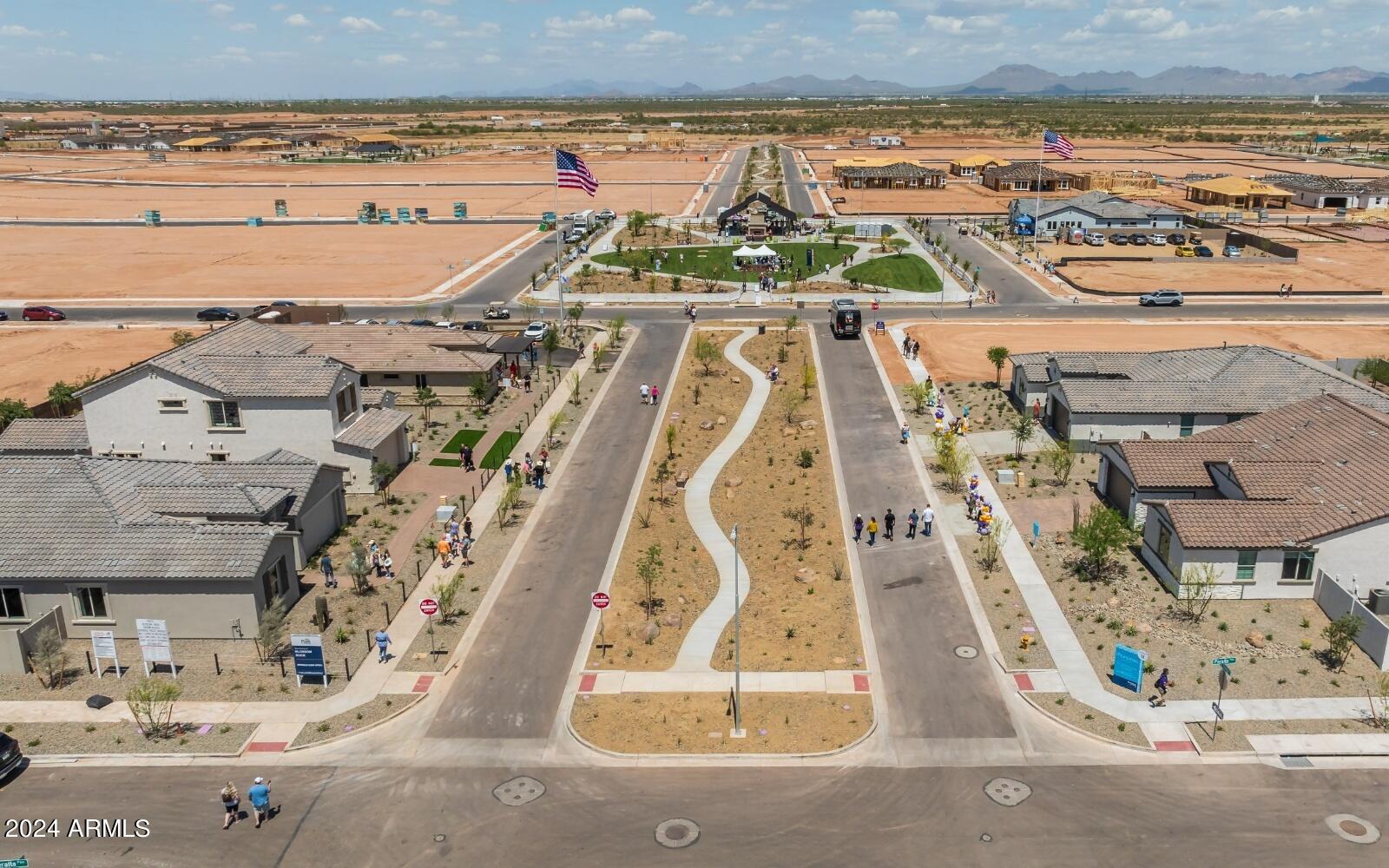 10271 Bickwell Trail Apache Junction, AZ 85120 - Photo 14 of 42 an aerial view of a building with garden