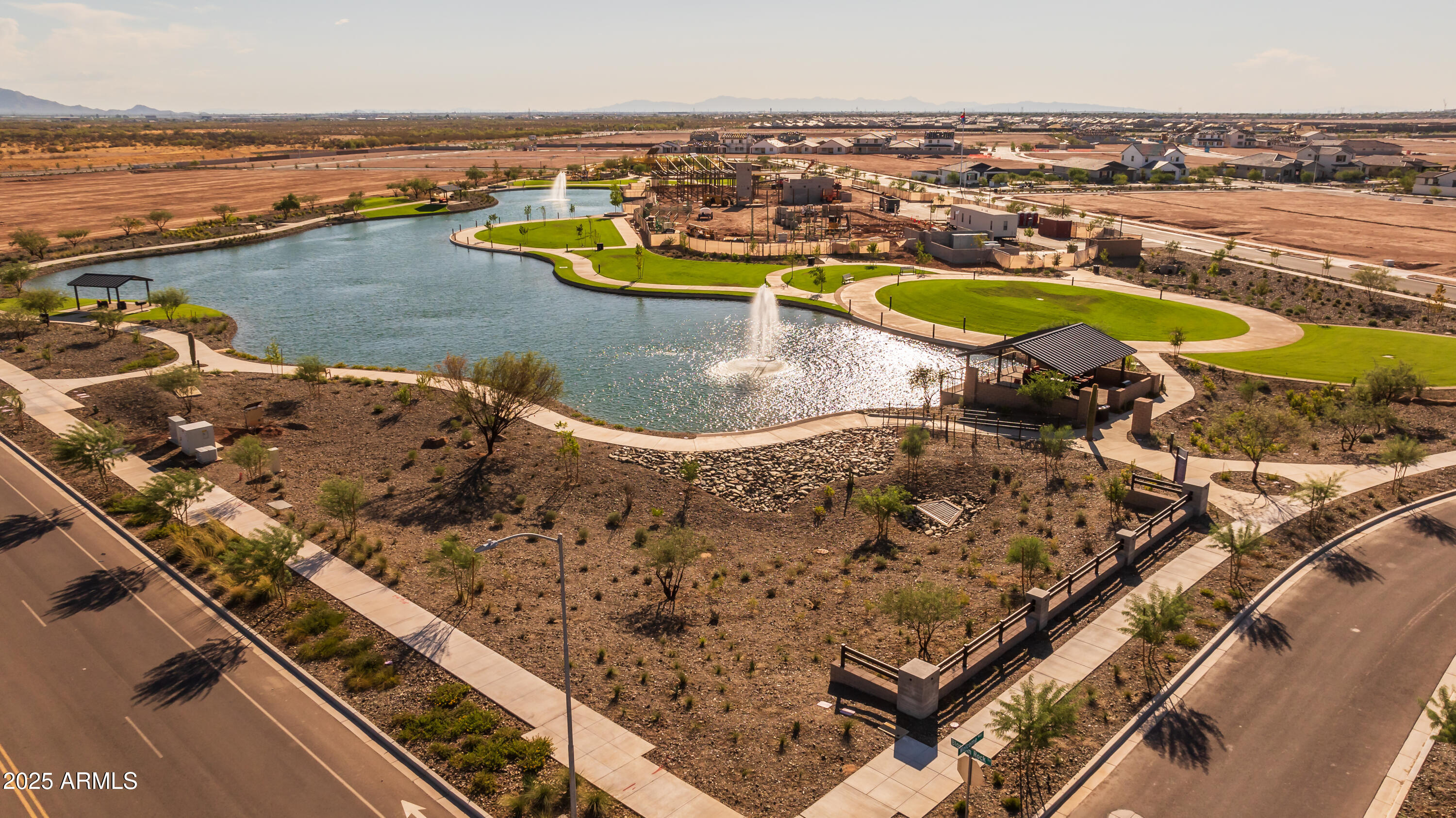 10271 Bickwell Trail Apache Junction, AZ 85120 - Photo 40 of 42 a view of a lake with a city