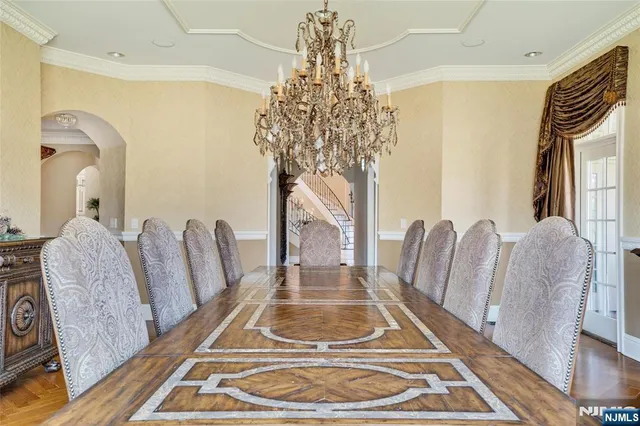 a view of a balcony with furniture