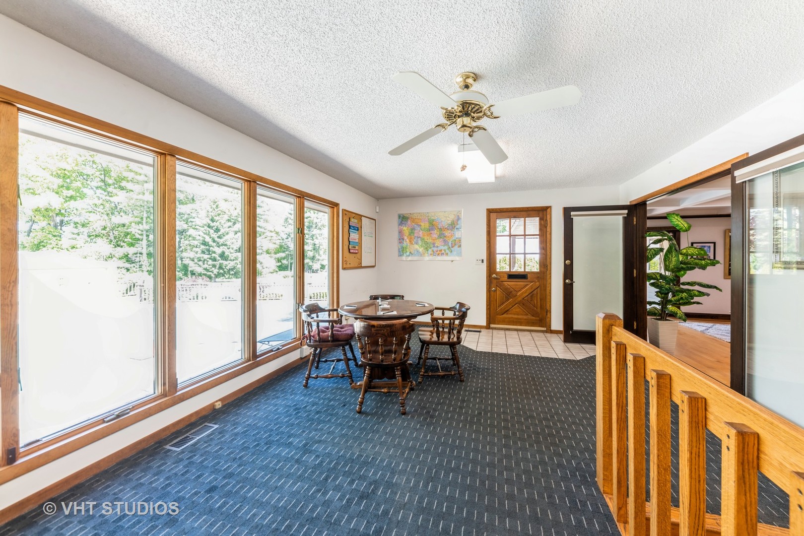 37756-88 North Cedar Lake Road Lake Villa, IL 60046 - Photo 21 of 79 a view of a dining room with furniture window and wooden floor