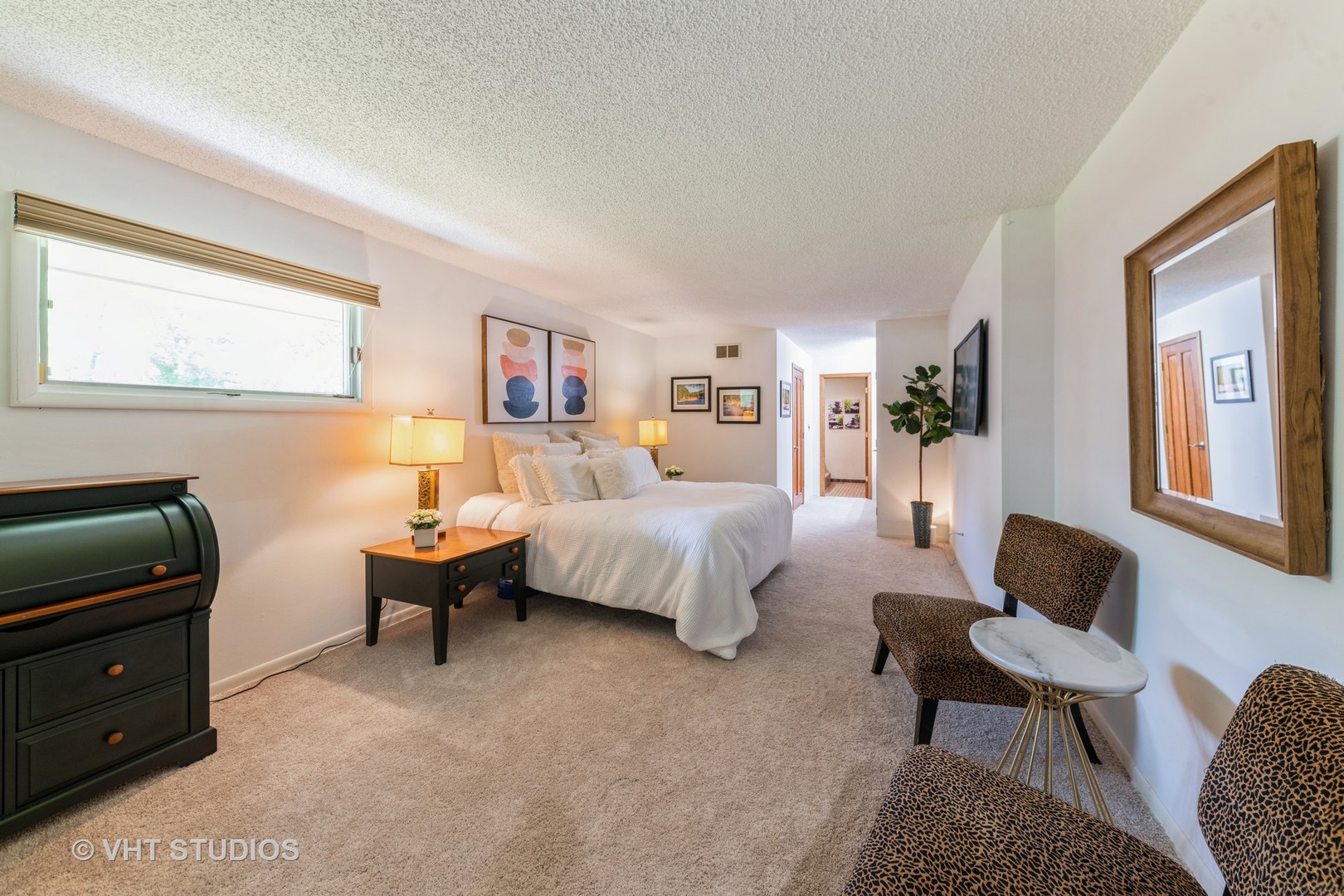 37756-88 North Cedar Lake Road Lake Villa, IL 60046 - Photo 23 of 79 a bedroom with a bed and a couch