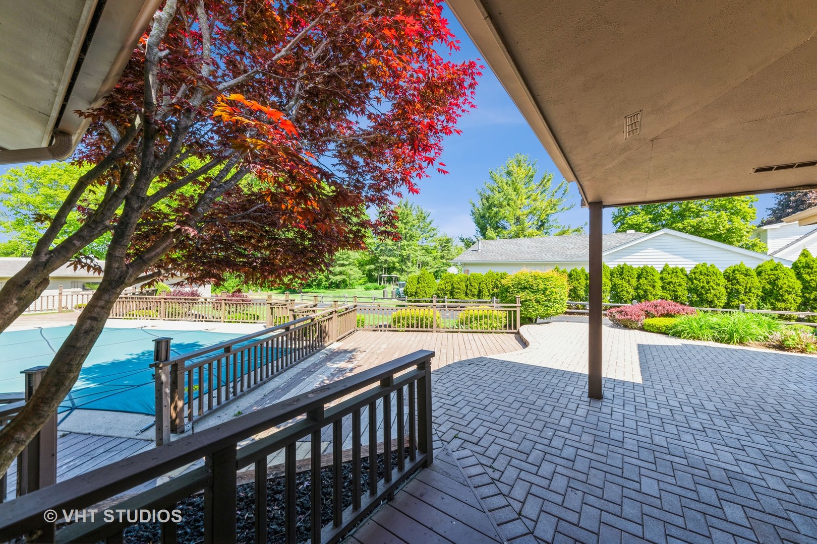 37756-88 North Cedar Lake Road Lake Villa, IL 60046 - Photo 33 of 79 a view of porch with a backyard