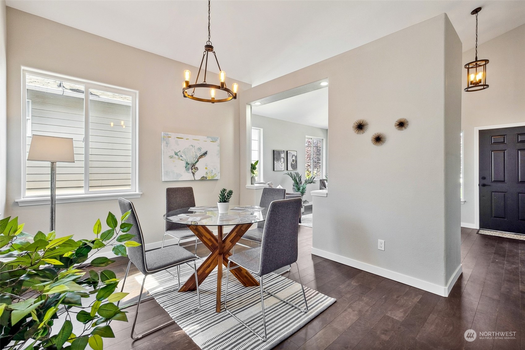 1203 South 35th Street Renton, WA 98055 - Photo 8 of 38 a workspace room with furniture and wooden floor