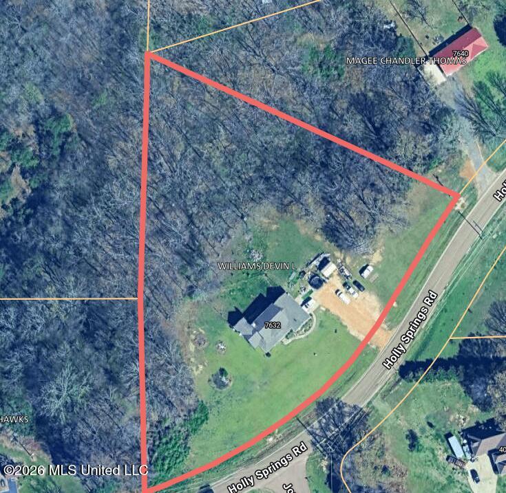 7632 Holly Springs Road Hernando, MS 38632 - Photo 7 of 15 holly springs overhead view