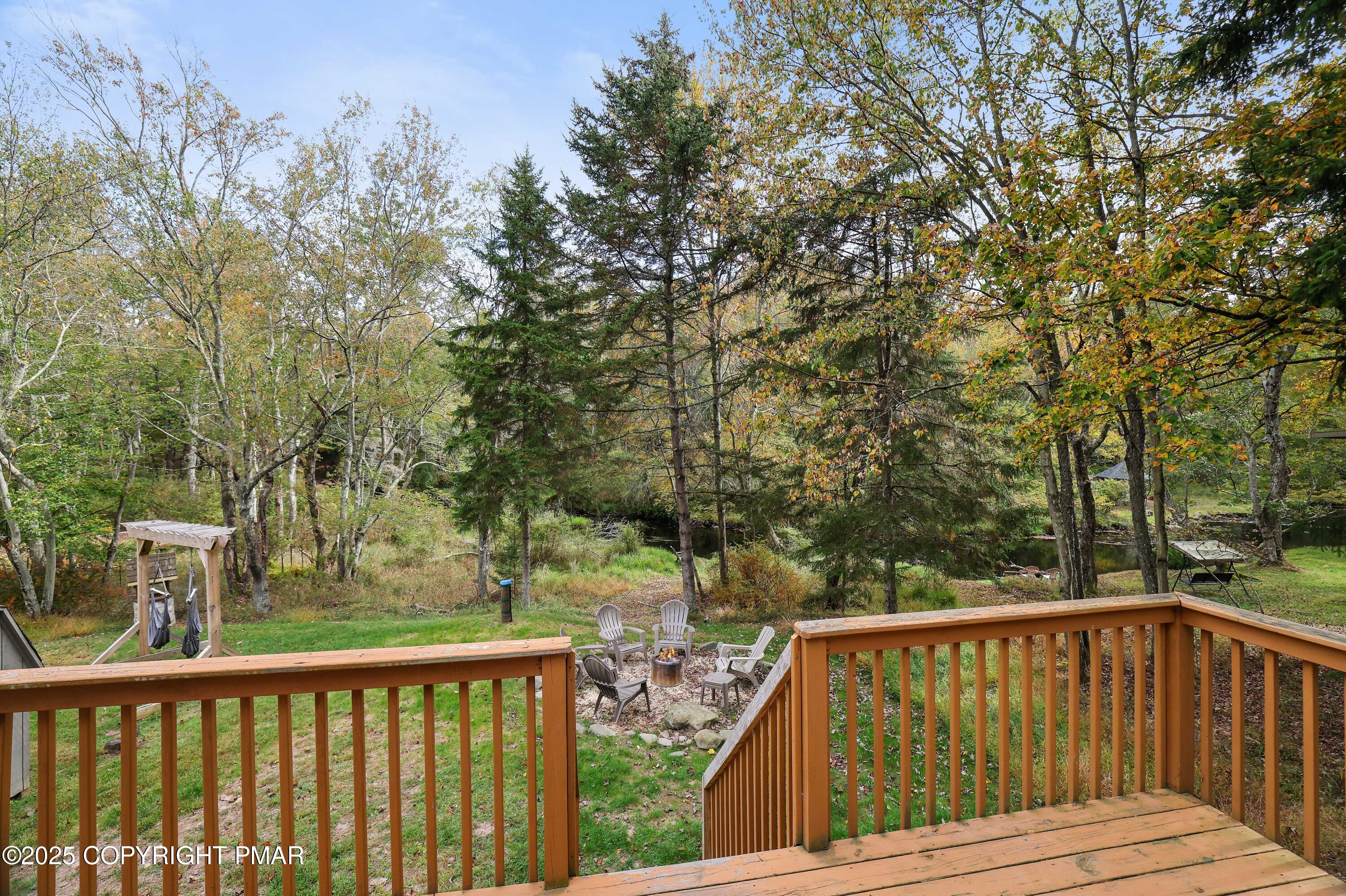 Undisclosed Address Pocono Lake, PA 18347 - Photo 33 of 50 a view of deck and a yard