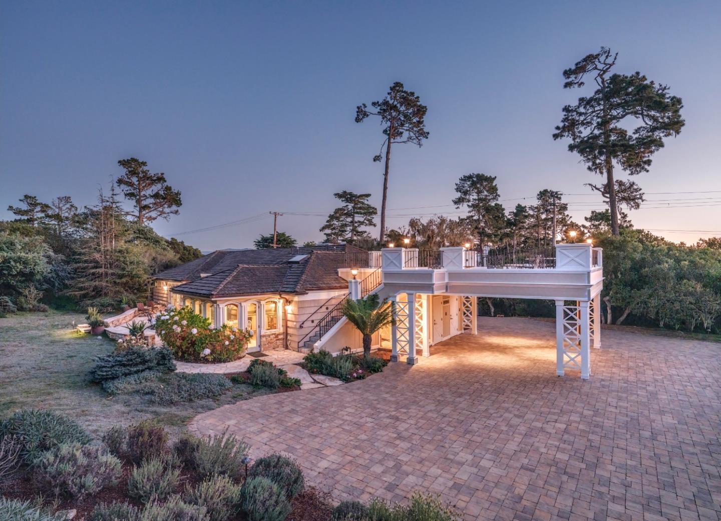 1471 Riata Road Pebble Beach, CA 93953 - Photo 21 of 29 a view of a porch