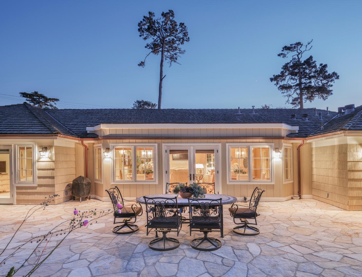 1471 Riata Road Pebble Beach, CA 93953 - Photo 23 of 29 a view of a dining room with furniture window and outside view