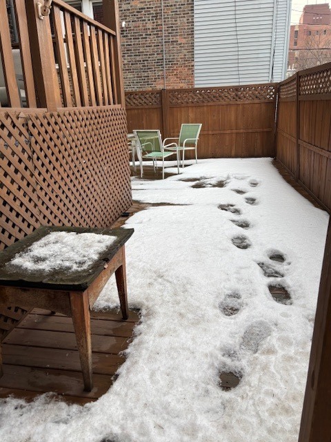 2316 West Cortez Street, Unit G Chicago, IL 60622 - Photo 20 of 22 a view of a patio with a table and chairs