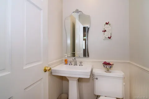 a view of a dining room with furniture and a livingroom