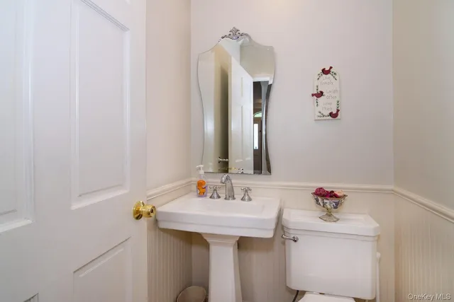 a view of a dining room with furniture and a livingroom