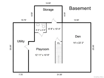 a picture of a floor plan