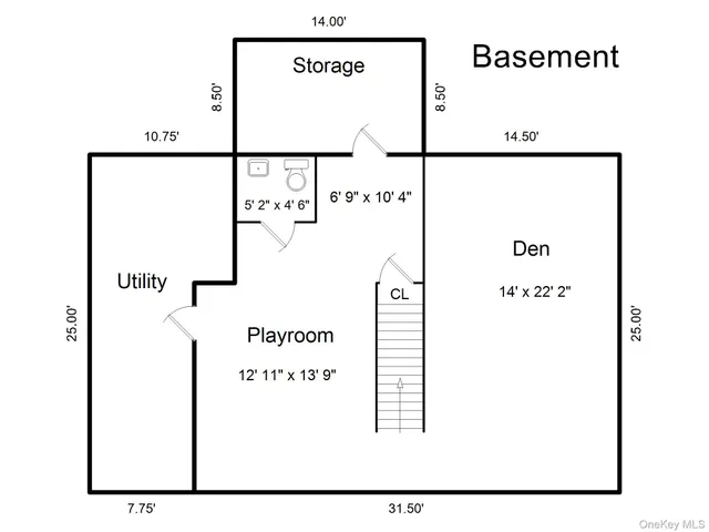 a picture of a floor plan