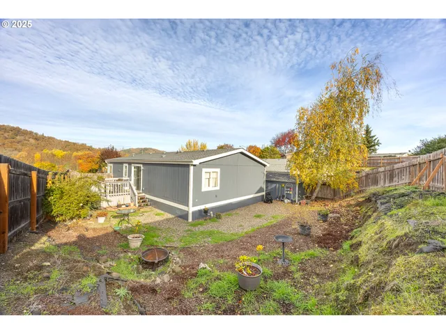a view of a balcony with an outdoor space