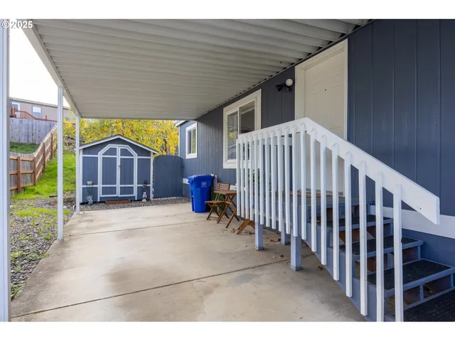 a view of a house with wooden floor
