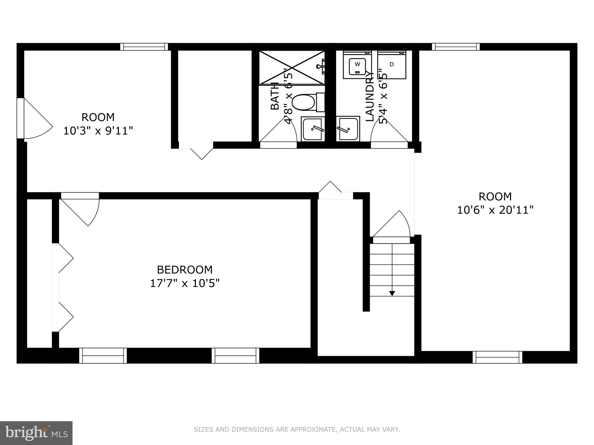 7279 Covingtons Corner Road Bealeton, VA 22712 - Photo 40 of 41 Floor Plan Showing the Large Bedroom Sizes!