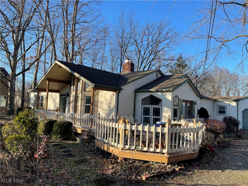 170 Burns Road Elyria, OH 44035 - Photo 2 of 32 Front view of property with a wooden deck