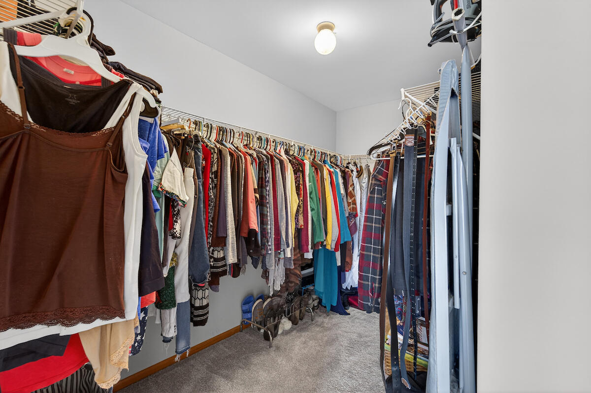 8408 190th Avenue Bristol, WI 53104 - Photo 19 of 33 8408 Walk-in closet