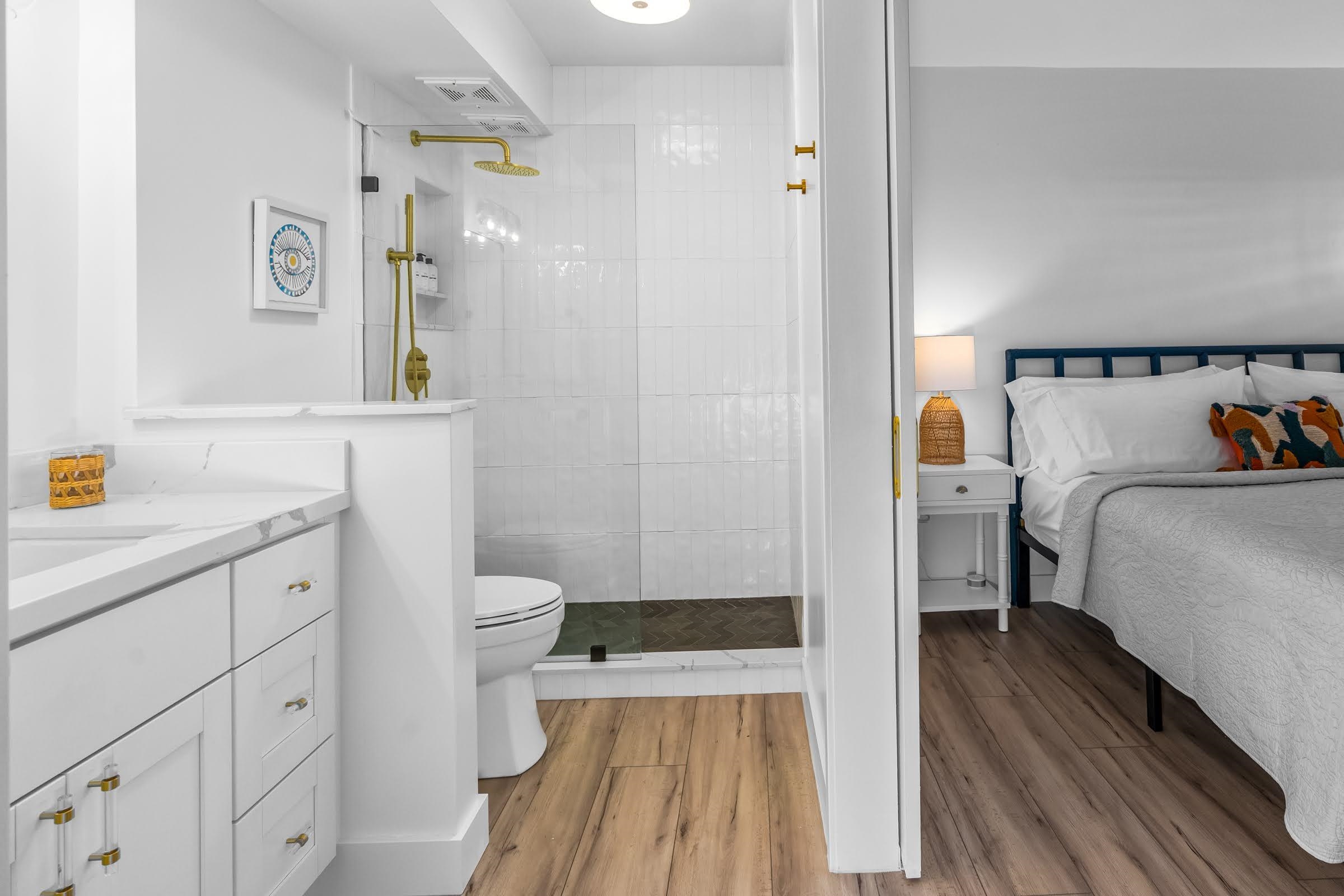 145 North Kihei Road, Unit 103 Kihei, HI 96753 - Photo 15 of 49 a bathroom with a sink a toilet and shower