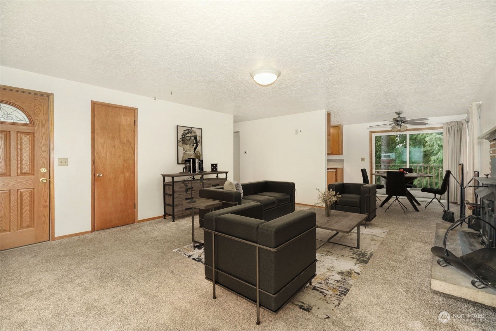 4151 23rd Avenue Southwest Seattle, WA 98106 - Photo 4 of 36 a living room with furniture and a window