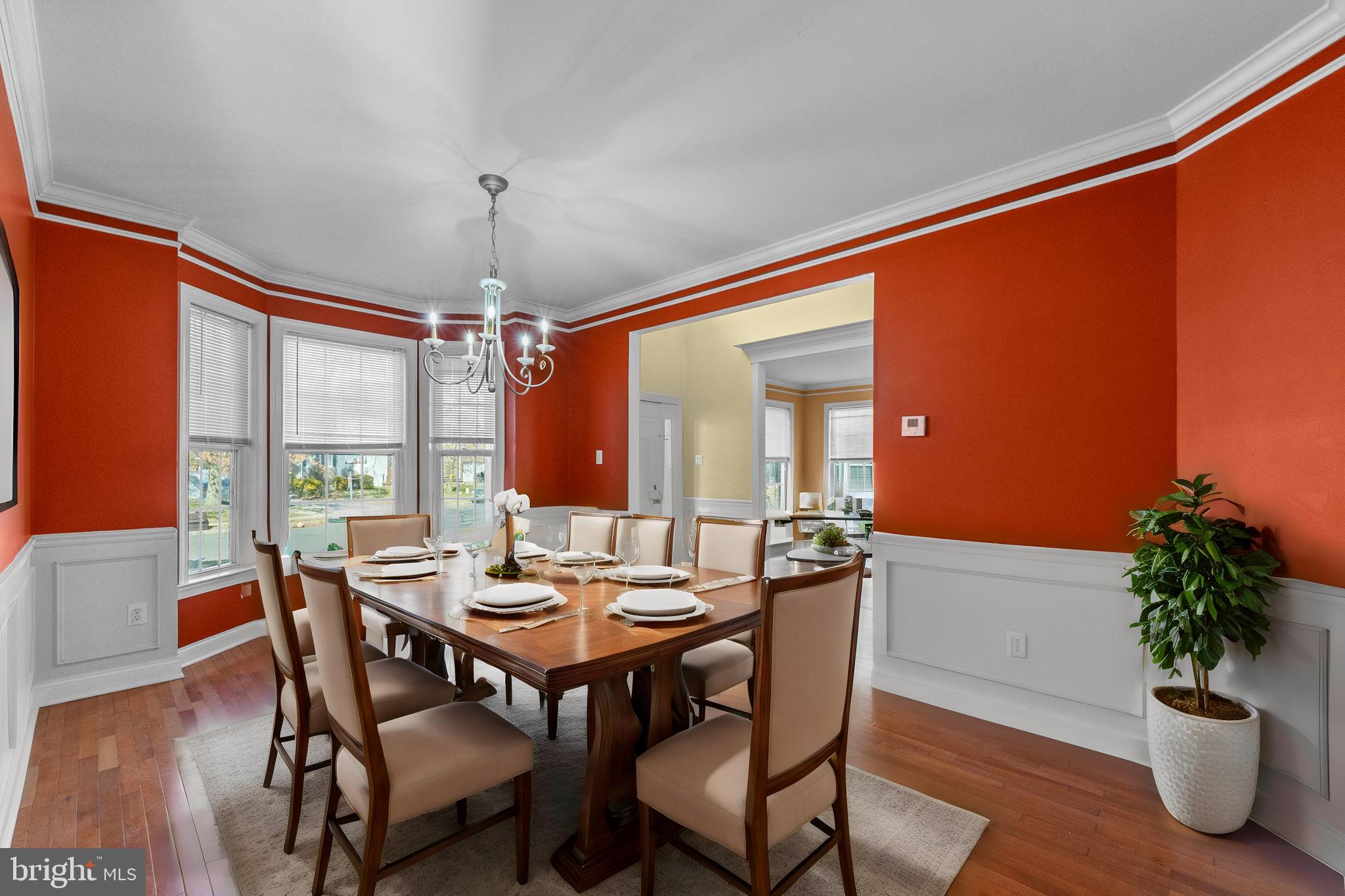 80 Meadow Run Road Bordentown, NJ 08505 - Photo 4 of 62 Virtually staged dining room