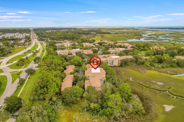 a view of a city with an ocean