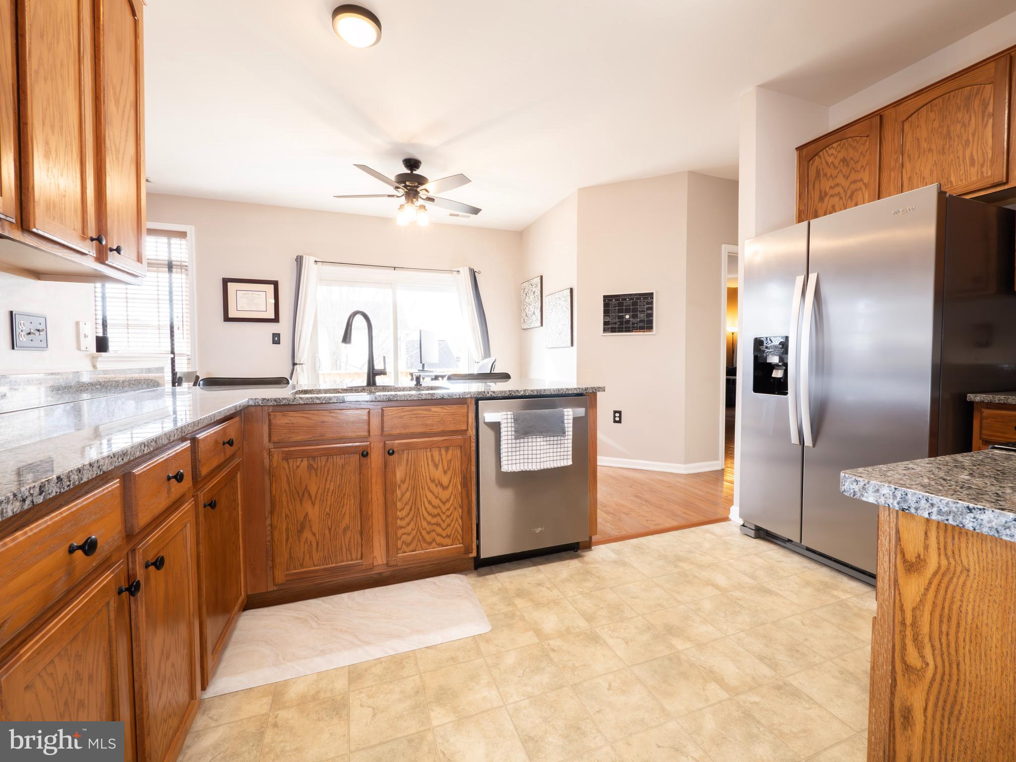 1225 Brown Road Martinsburg, WV 25404 - Photo 6 of 32 Beautiful kitchen with brand-new granite counters
