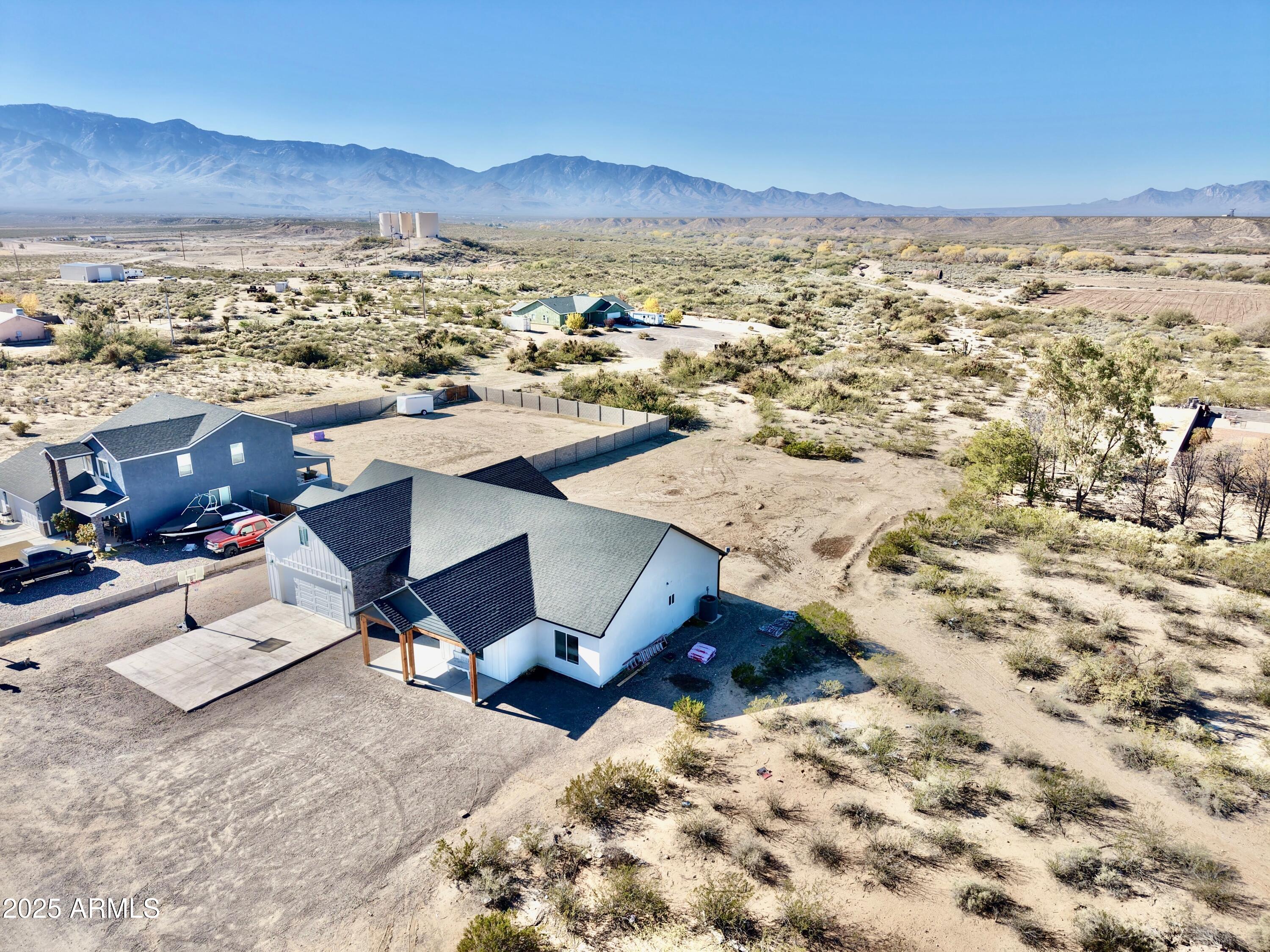 640 South 600 West Pima, AZ 85543 - Photo 20 of 22 an aerial view of residential houses with outdoor space