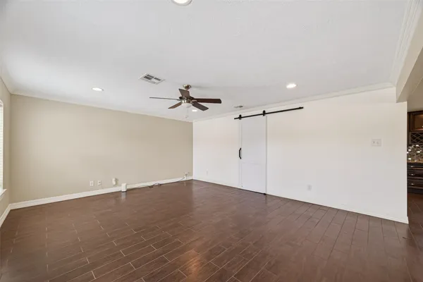 wooden floor in an empty room