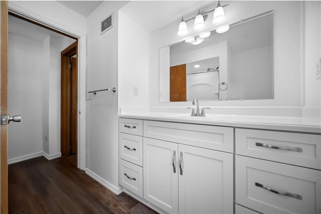 389 Mercer Road Greenville, PA 16125 - Photo 18 of 38 a bathroom with a sink vanity and mirror