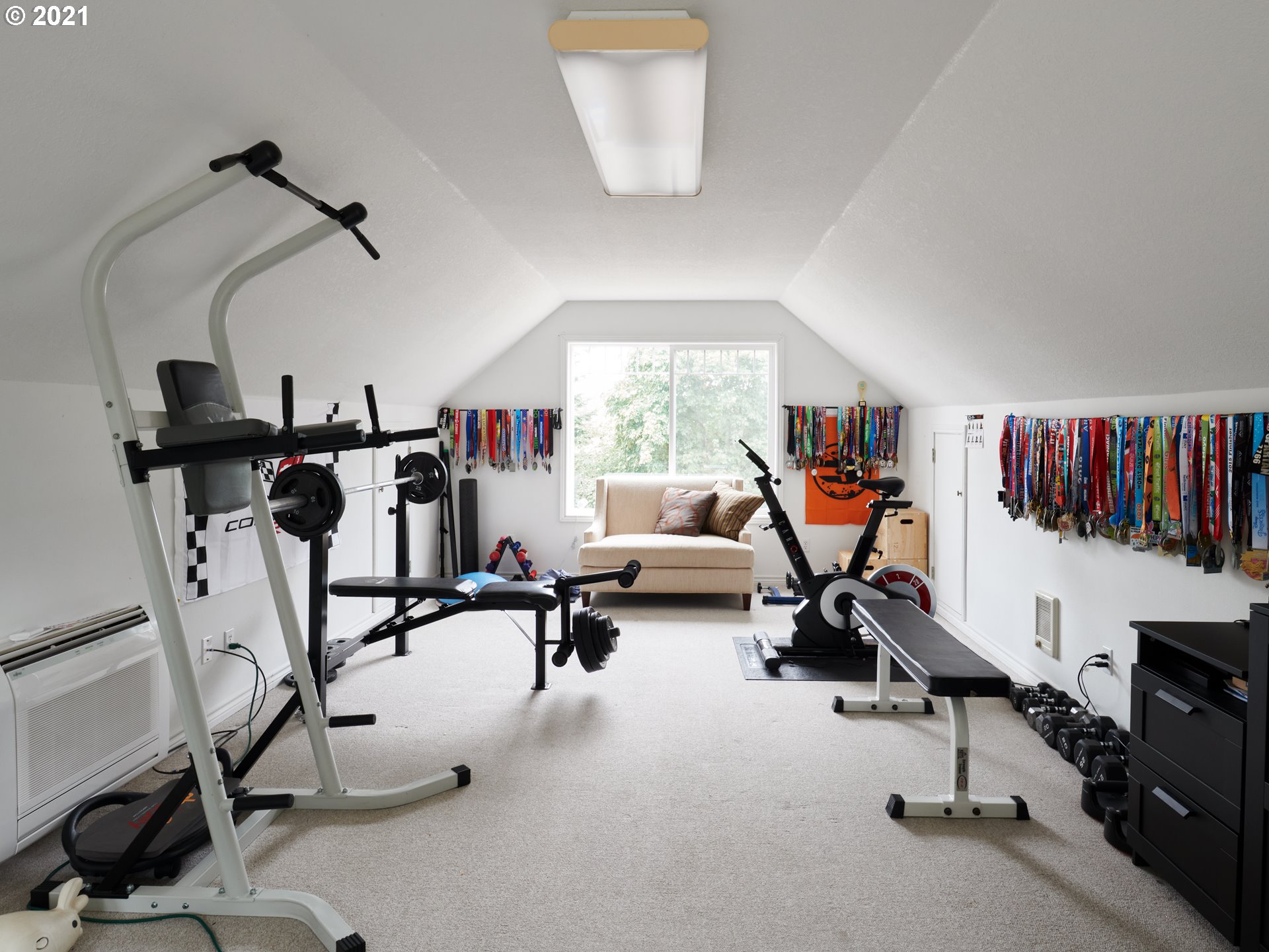 24355 Southwest Melott Road Hillsboro, OR 97123 - Photo 30 of 32 a view of a room with gym equipment