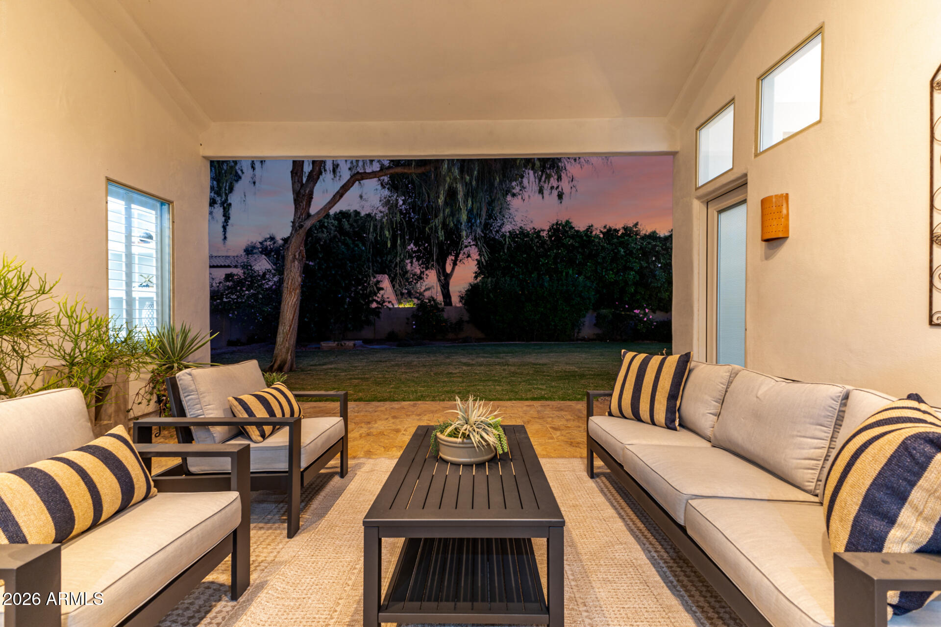 103 West Vista Avenue Phoenix, AZ 85021 - Photo 37 of 43 a outdoor living space with furniture and a potted plant