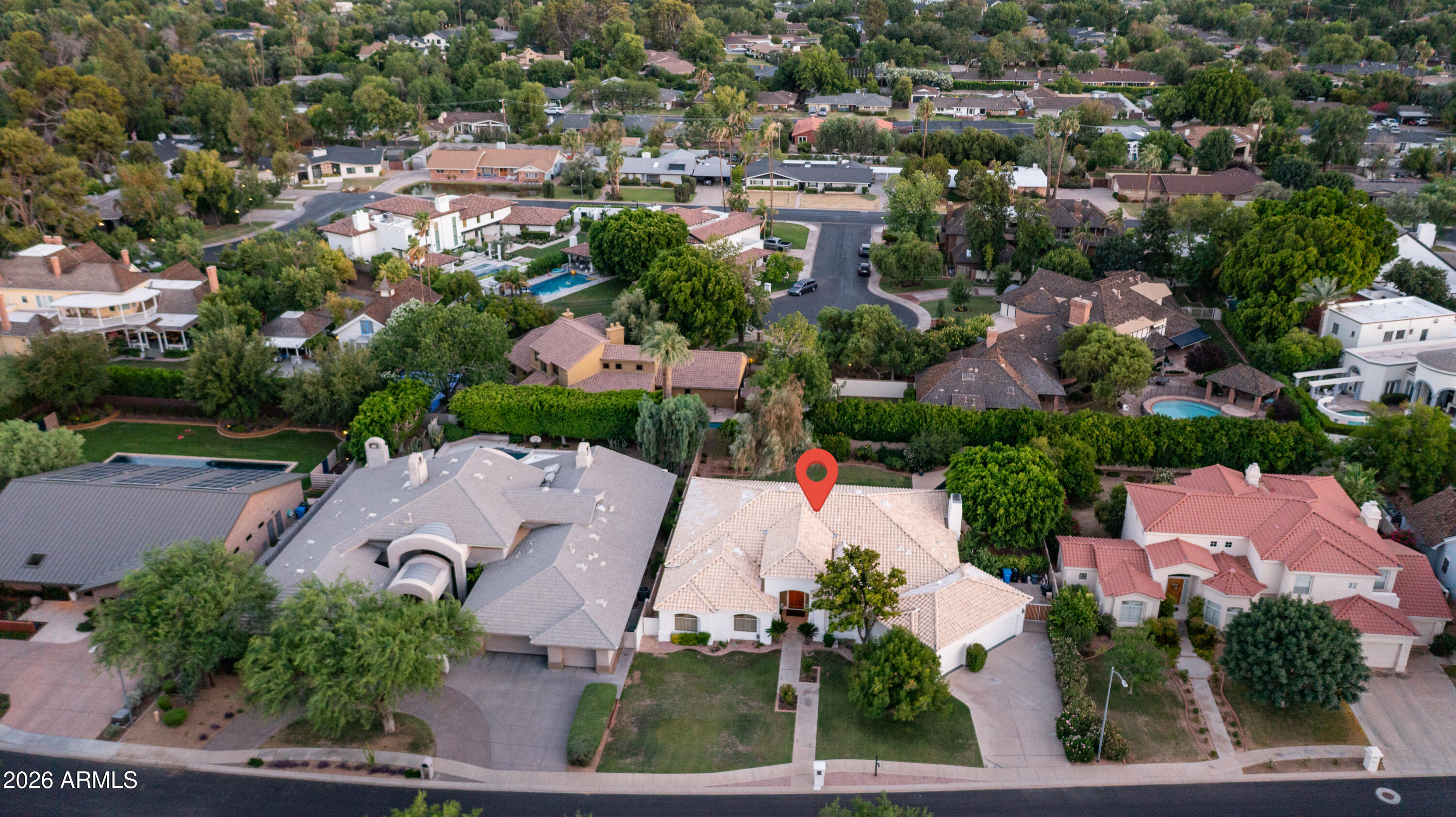 103 West Vista Avenue Phoenix, AZ 85021 - Photo 40 of 43 an aerial view of residential houses with outdoor space
