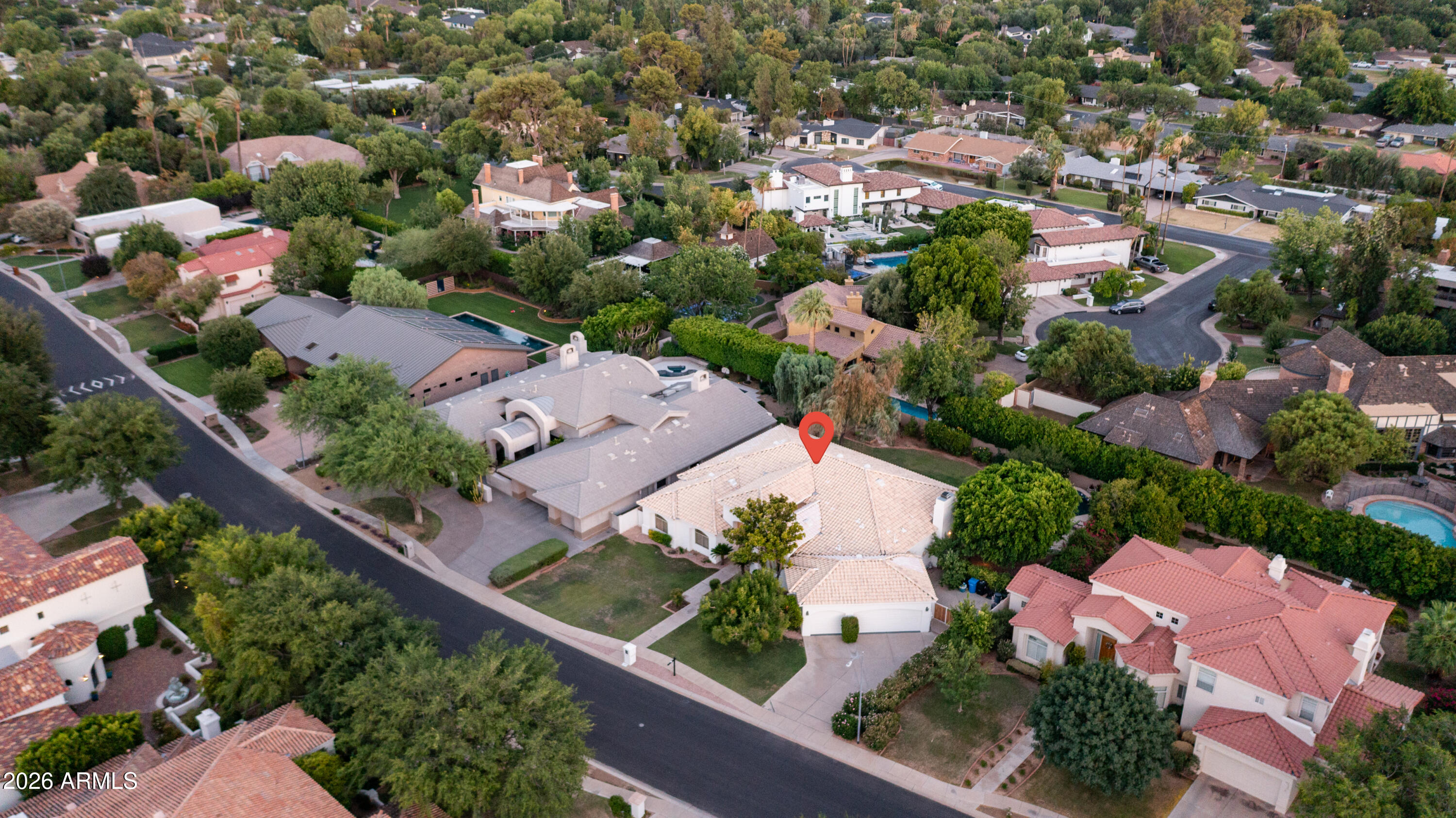 103 West Vista Avenue Phoenix, AZ 85021 - Photo 41 of 43 an aerial view of a city with lots of residential buildings