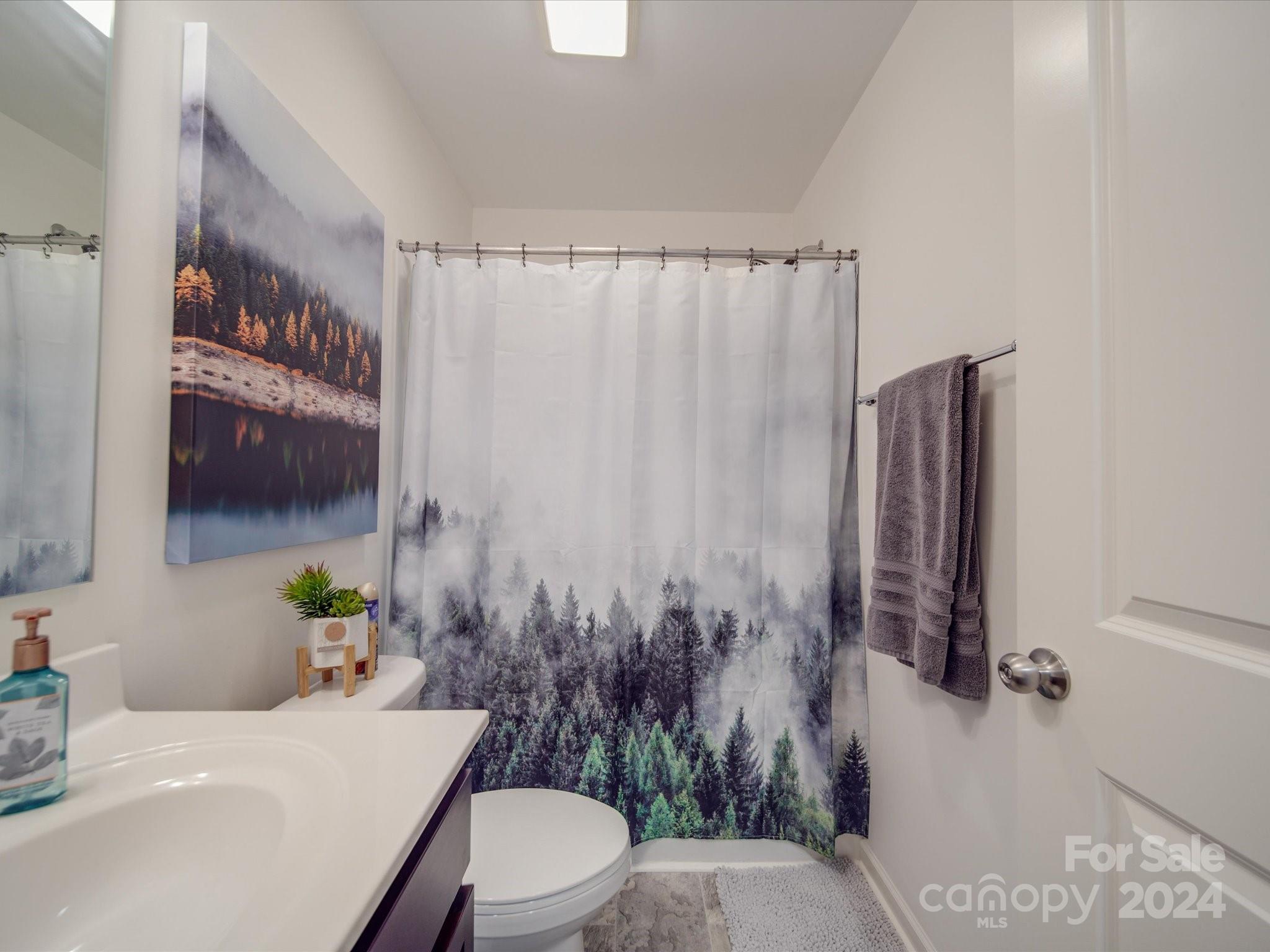 3824 Tersk Drive Midland, NC 28107 - Photo 22 of 39 a bathroom with a sink toilet and shower