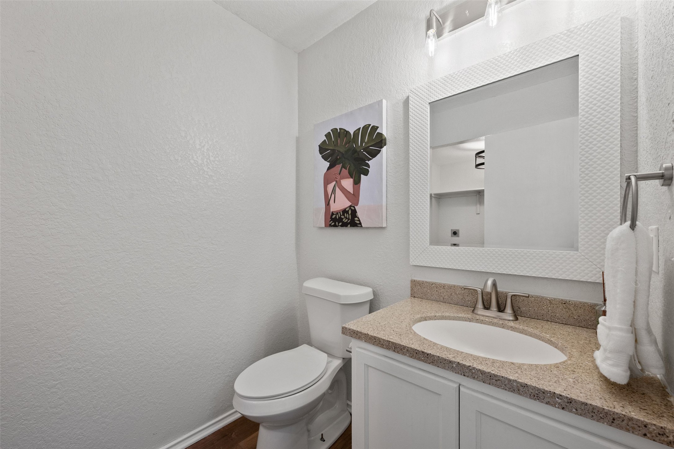 4529 Best Way Austin, TX 78725 - Photo 16 of 34 Half bathroom downstairs for guests