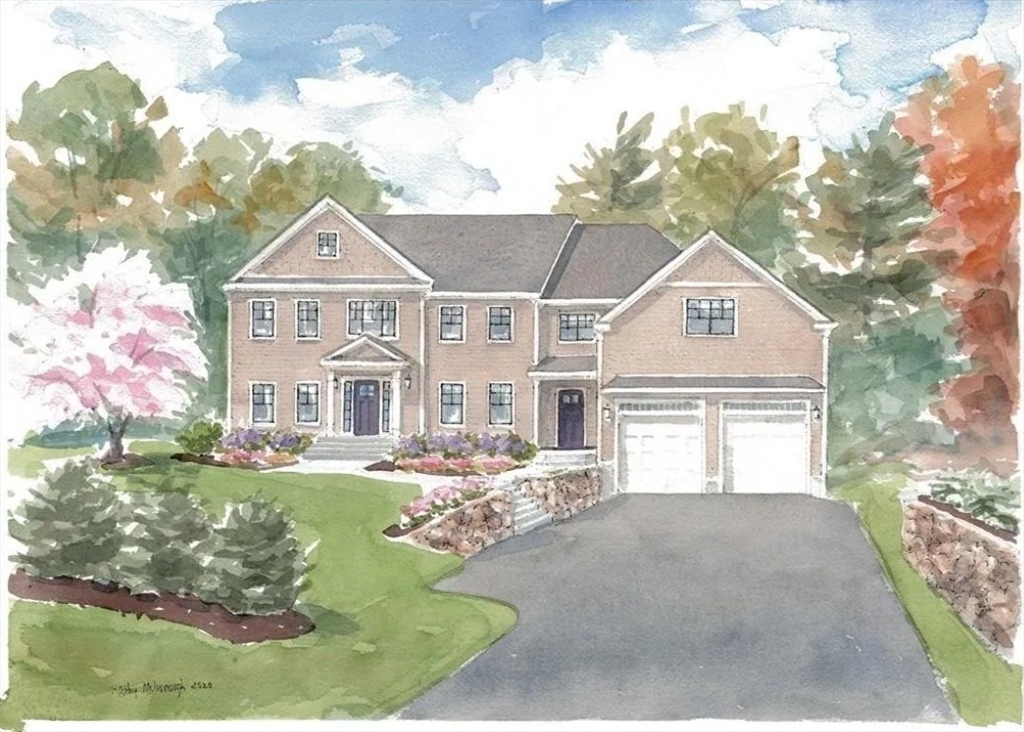 56 Blossomcrest Road Lexington, MA 02421 - Photo 19 of 19 a front view of a house with a yard