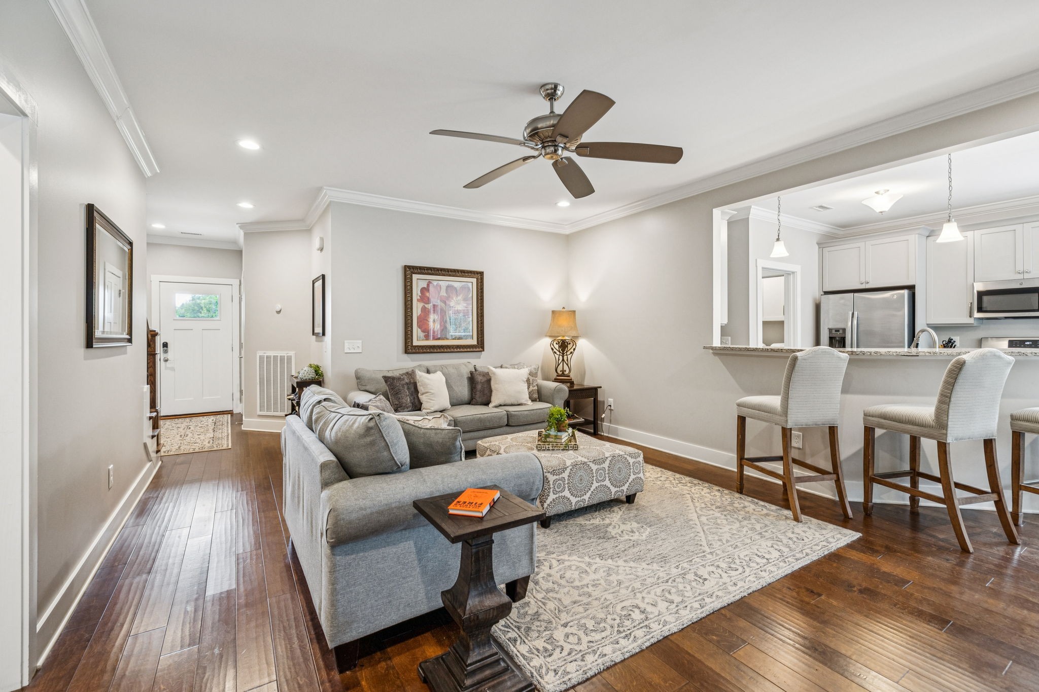 146 Island Way Winchester, TN 37398 - Photo 9 of 49 a living room with furniture and a wooden floor