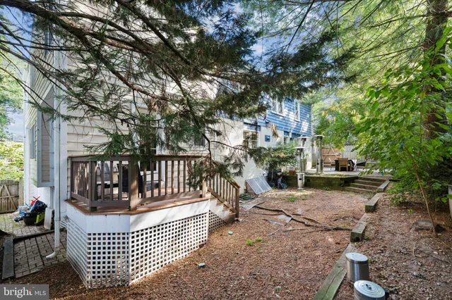 a view of outdoor seating space