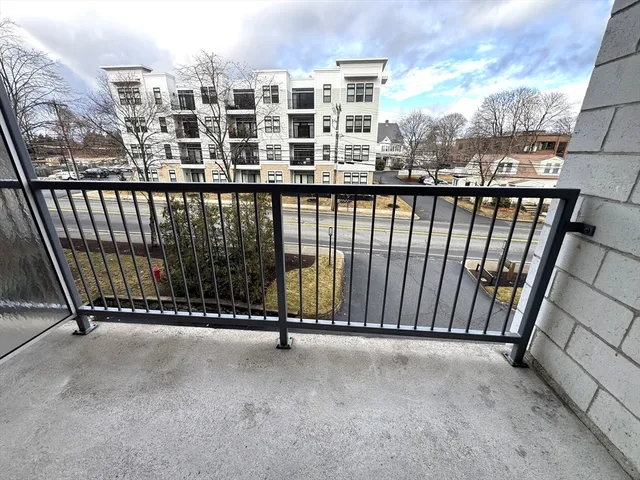 a view of balcony with city view