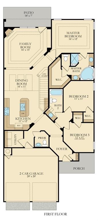 107 Cartwheel Bend Austin, TX 78738 - Photo 6 of 16 View of room layout