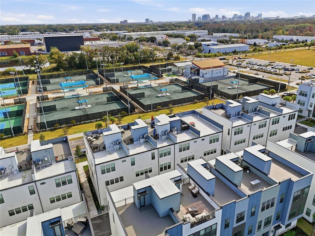 2038 Packing District Way Orlando, FL 32804 - Photo 36 of 39 an aerial view of residential houses with outdoor space