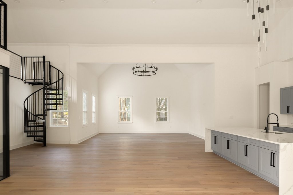 Undisclosed Address Austin, TX 78751 - Photo 6 of 20 The thoughtfully renovated historic church, preserving the original character while introducing a clean, modern interior.