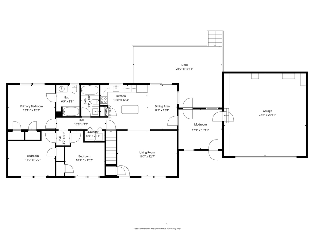 454 Little Pond Road Sandwich, NH 03227 - Photo 37 of 38 a picture of a floor plan