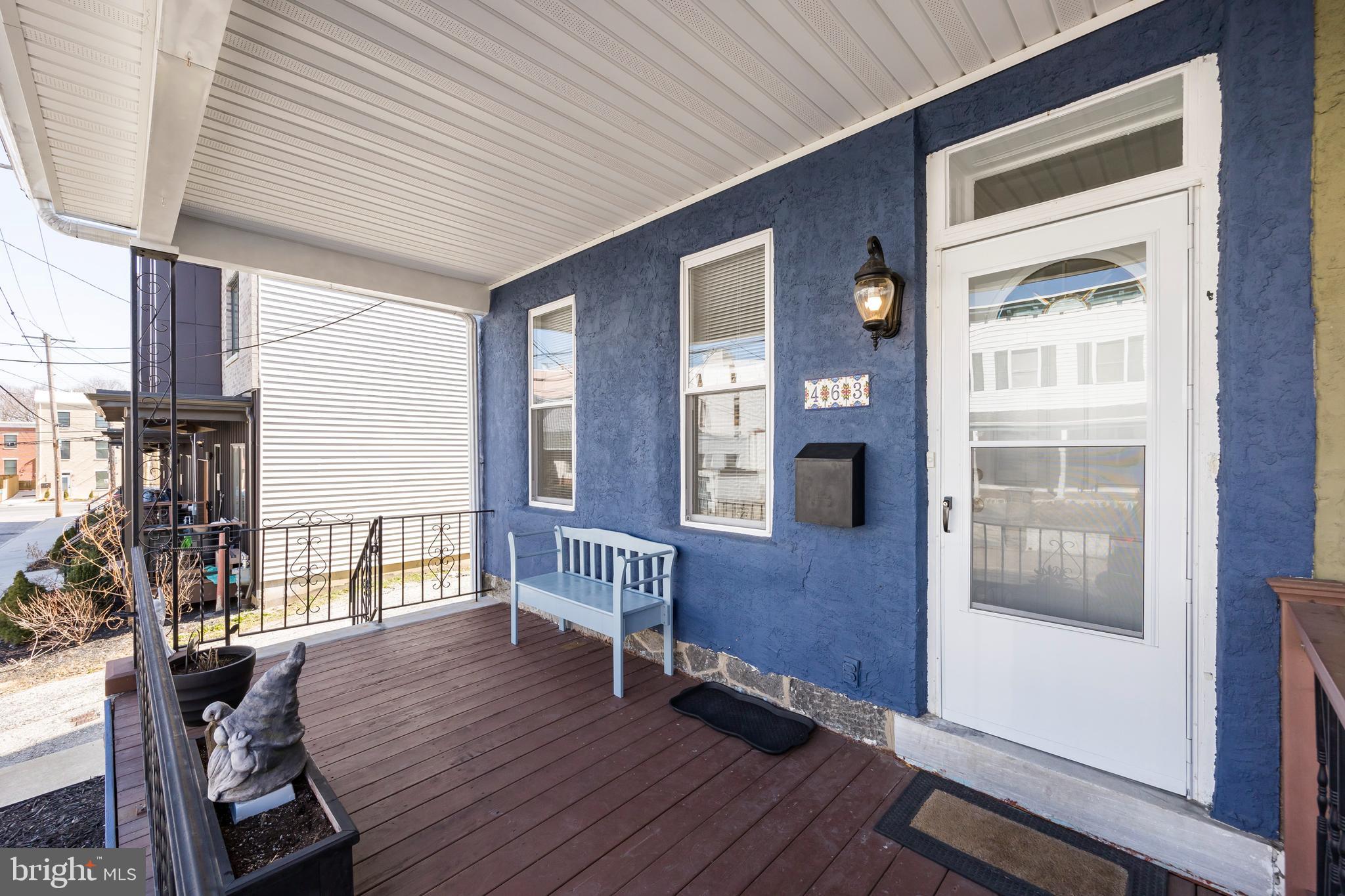 463 Delmar Street Philadelphia, PA 19128 - Photo 3 of 46 Covered Porch